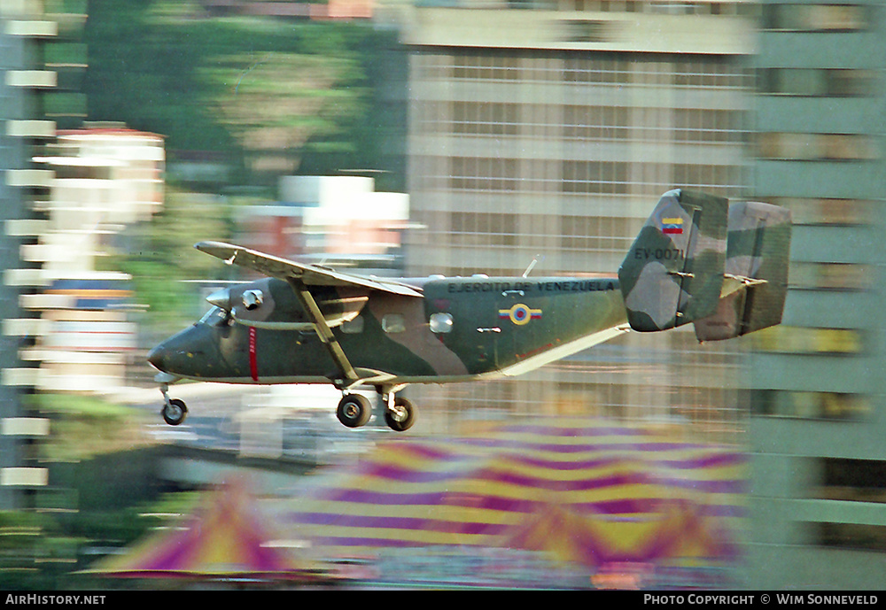 Aircraft Photo of EV-0071 | PZL-Mielec M-28-05 Skytruck | Venezuela - Army | AirHistory.net #658149