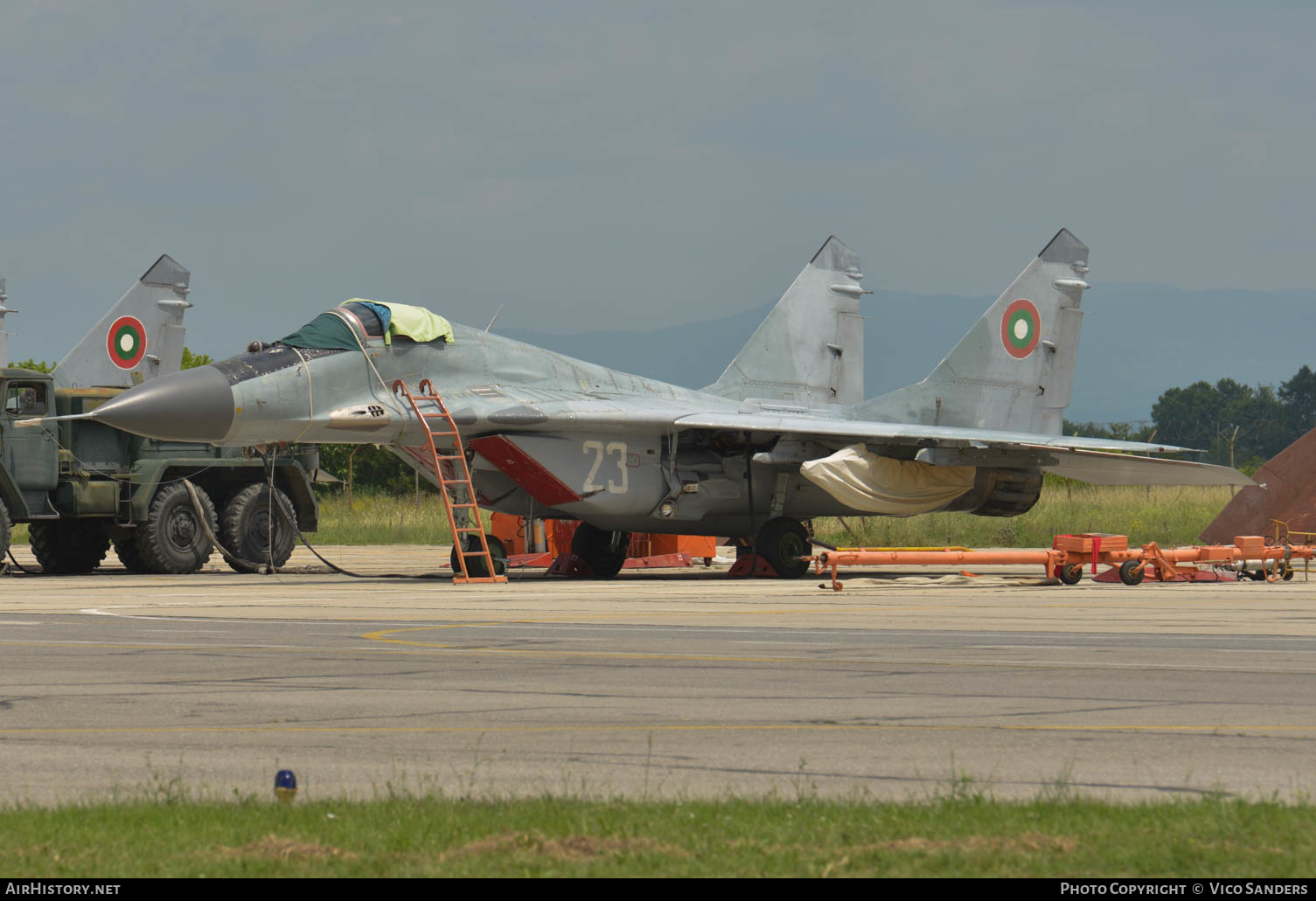Aircraft Photo of 23 | Mikoyan-Gurevich MiG-29A (9-12A) | Bulgaria - Air Force | AirHistory.net #658159