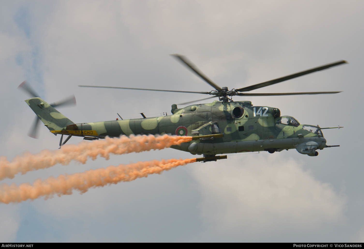 Aircraft Photo of 142 | Mil Mi-24V | Bulgaria - Air Force | AirHistory.net #658160