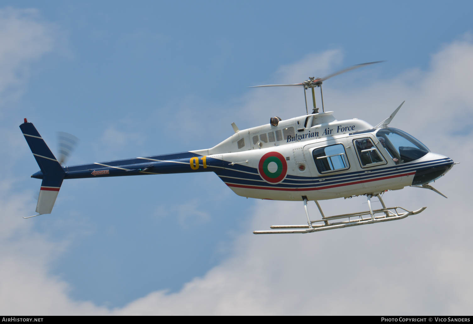 Aircraft Photo of 01 | Bell 206B JetRanger | Bulgaria - Air Force | AirHistory.net #658163
