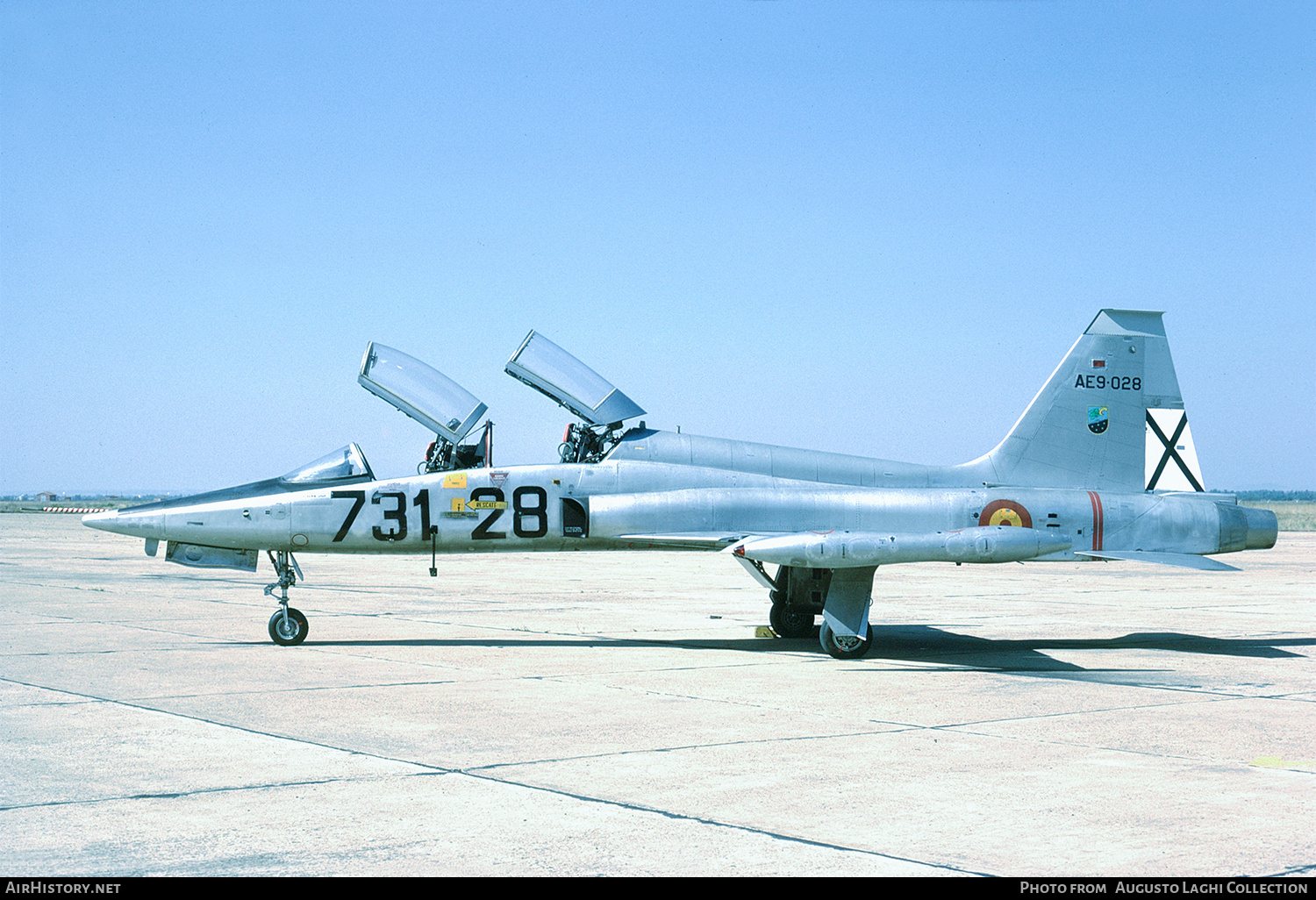 Aircraft Photo of AE.9-028 | Northrop SF-5B Freedom Fighter | Spain - Air Force | AirHistory.net #658188