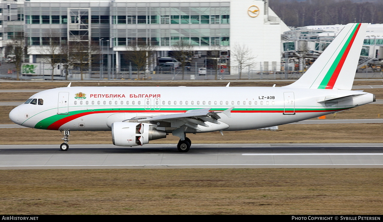 Aircraft Photo of LZ-AOB | Airbus A319-111 | Republic of Bulgaria | AirHistory.net #658192