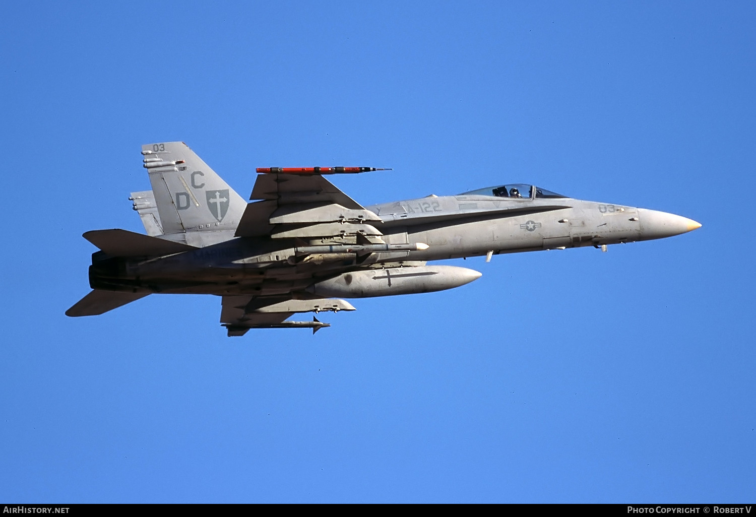 Aircraft Photo of 164235 | McDonnell Douglas F/A-18C Hornet | USA - Marines | AirHistory.net #658193