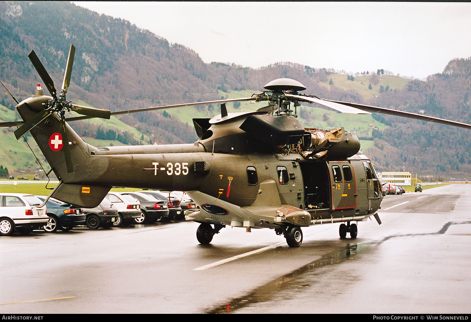 Aircraft Photo of T-335 | Eurocopter TH98 Cougar (AS-532UL) | Switzerland - Air Force | AirHistory.net #658204