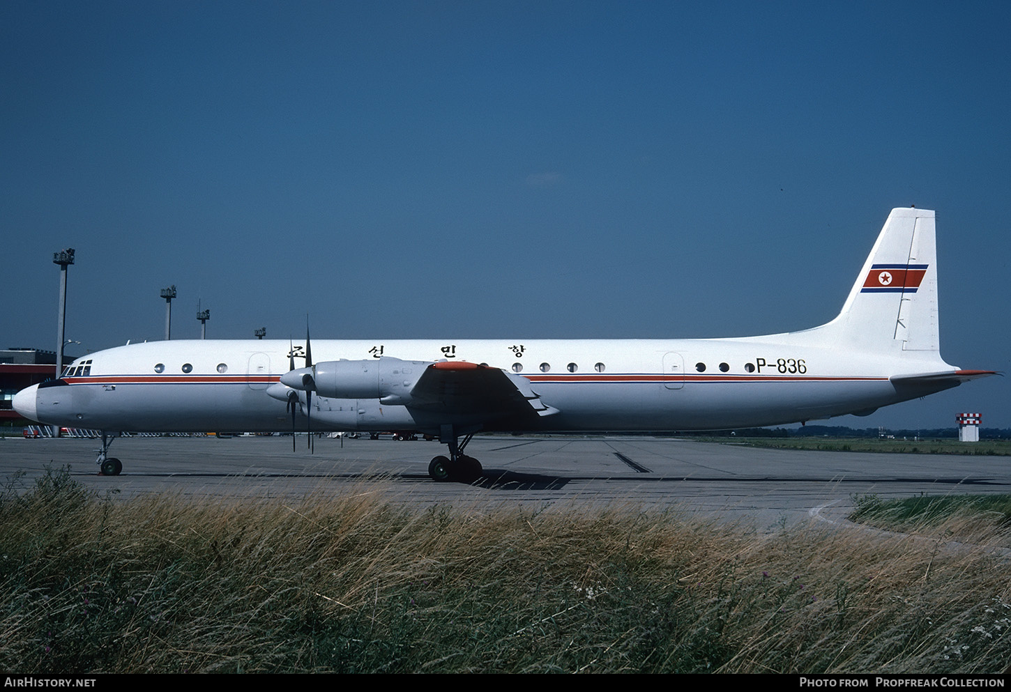 Aircraft Photo of P-836 | Ilyushin Il-18V | CAAK - Civil Aviation Administration of Korea | AirHistory.net #658227