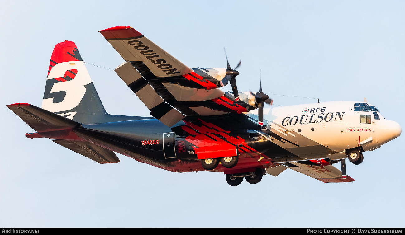 Aircraft Photo of N140CG | Lockheed C-130H Hercules | Coulson Group | AirHistory.net #658239