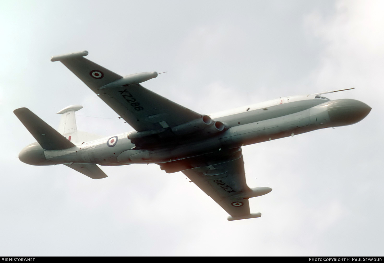 Aircraft Photo of XZ286 | Hawker Siddeley HS-801 Nimrod AEW.3 | UK - Air Force | AirHistory.net #658242