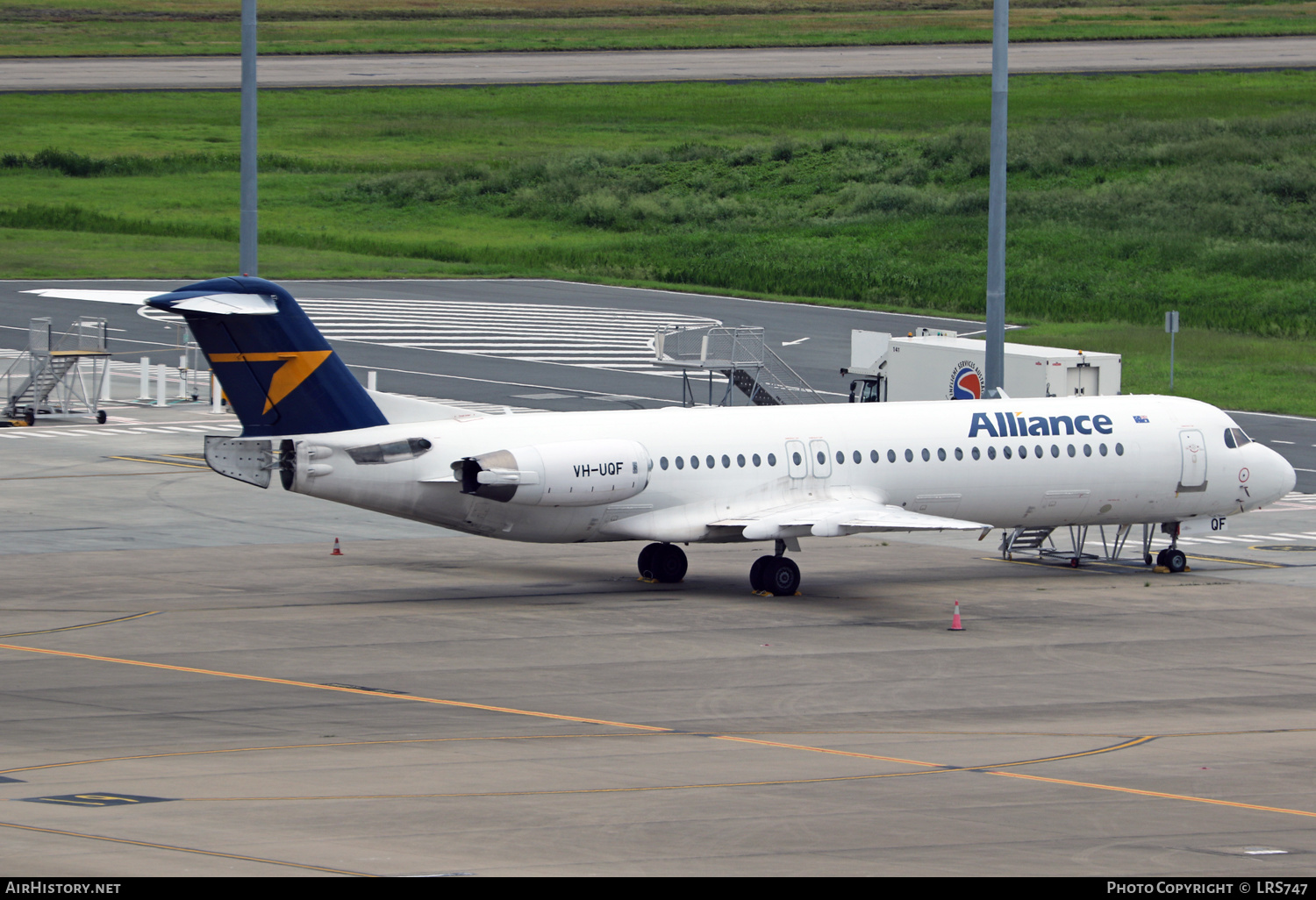 Aircraft Photo of VH-UQF | Fokker 100 (F28-0100) | Alliance Airlines | AirHistory.net #658247