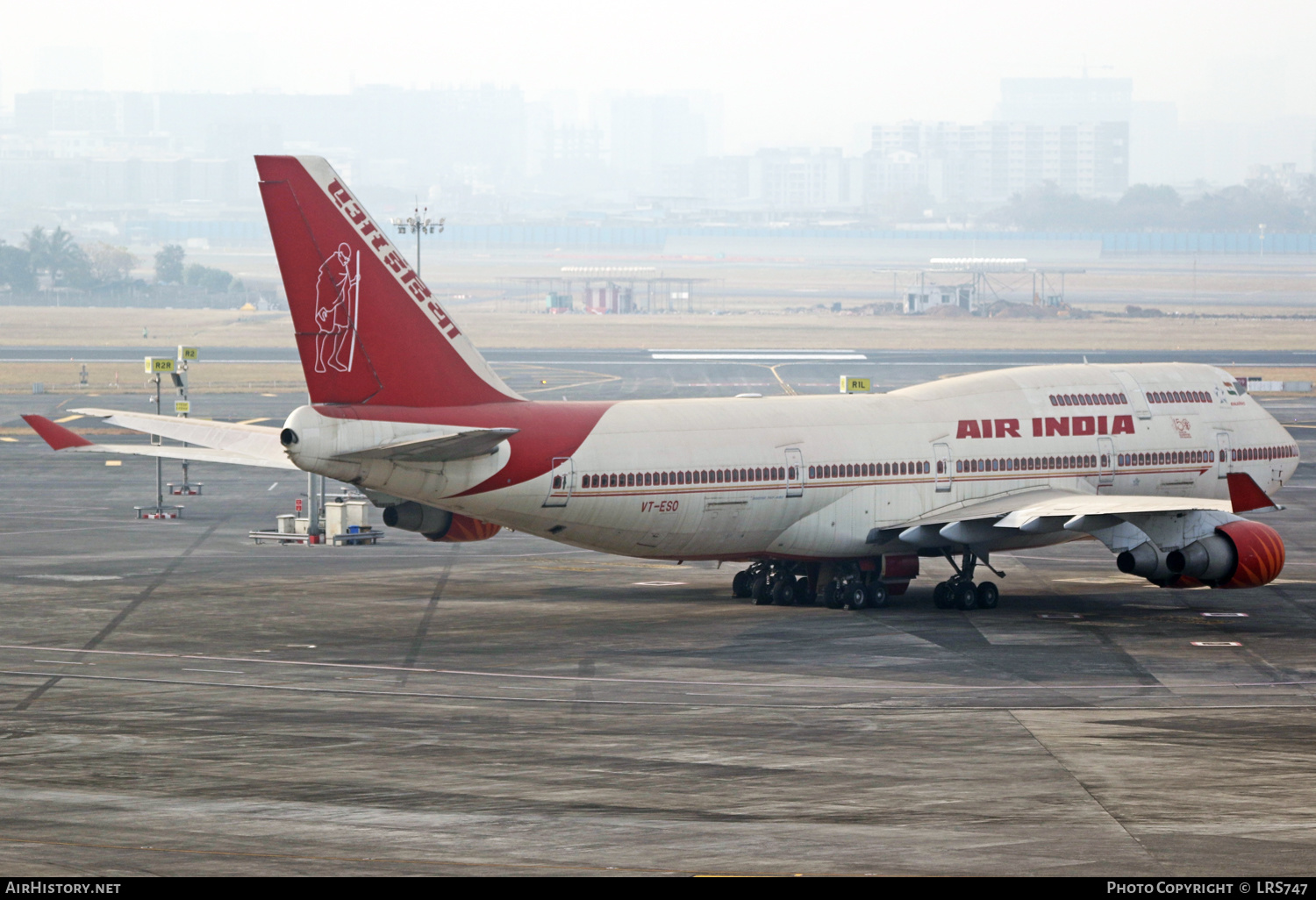 Aircraft Photo of VT-ESO | Boeing 747-437 | Air India | AirHistory.net #658265