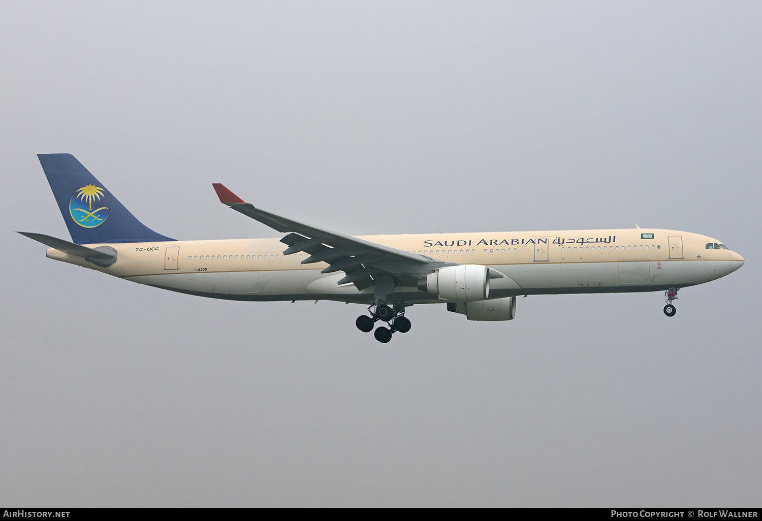 Aircraft Photo of TC-OCC | Airbus A330-322 | Saudi Arabian Airlines | AirHistory.net #658269