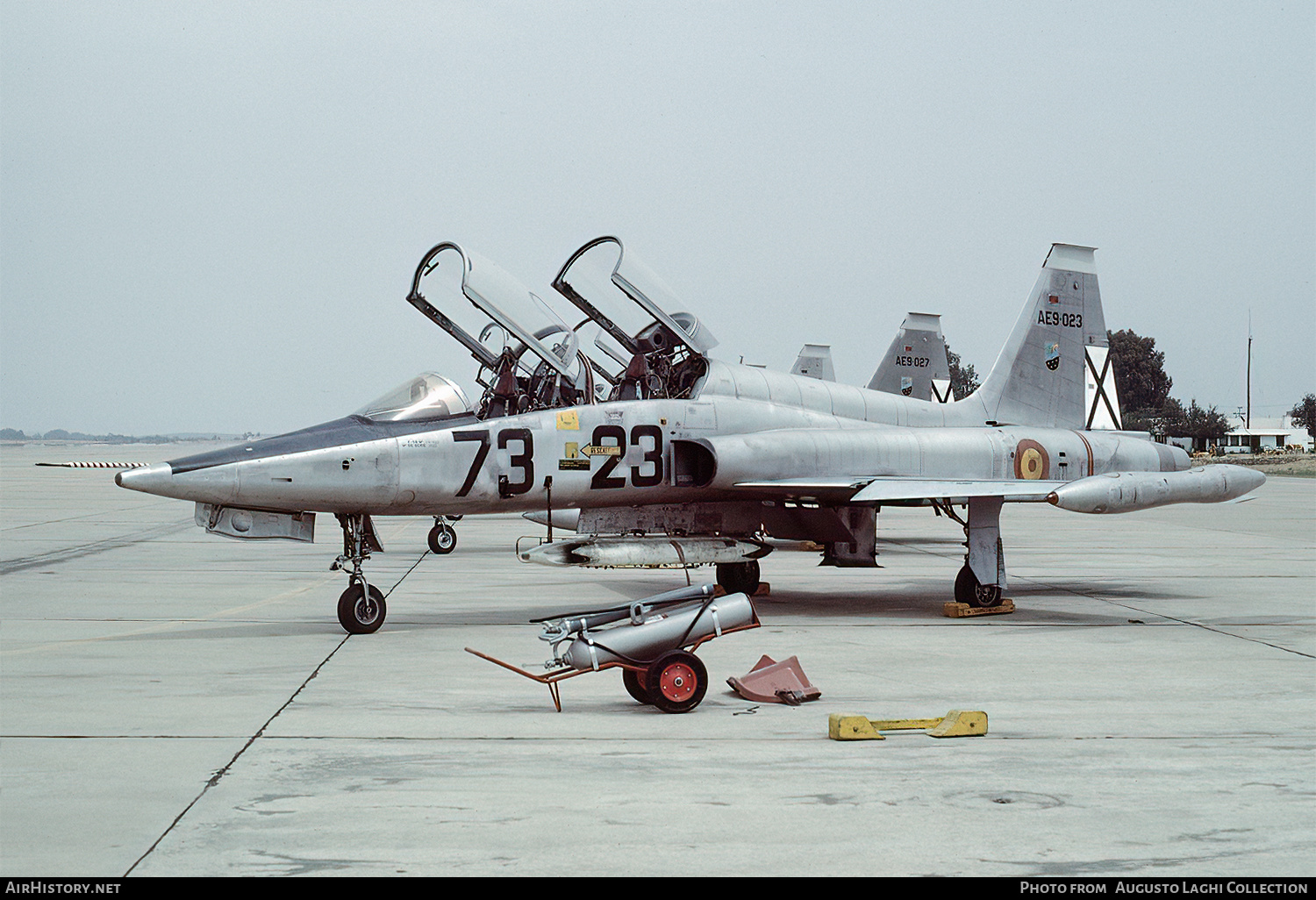 Aircraft Photo of AE.9-023 | Northrop SF-5B Freedom Fighter | Spain - Air Force | AirHistory.net #658273