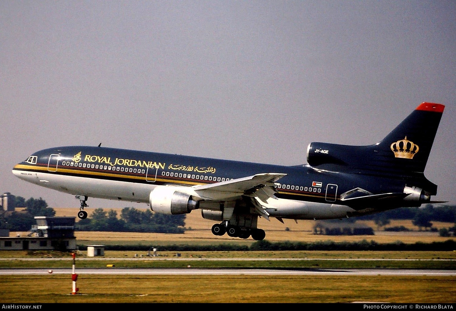 Aircraft Photo of JY-AGE | Lockheed L-1011-385-3 TriStar 500 | Royal Jordanian Airlines | AirHistory.net #658278