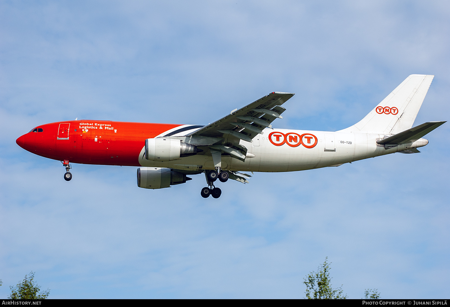 Aircraft Photo of OO-TZD | Airbus A300B4-203(F) | TNT Airways | AirHistory.net #658284