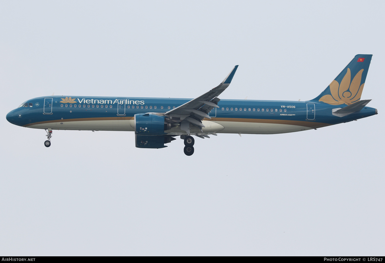 Aircraft Photo of VN-A506 | Airbus A321-272N | Vietnam Airlines | AirHistory.net #658291