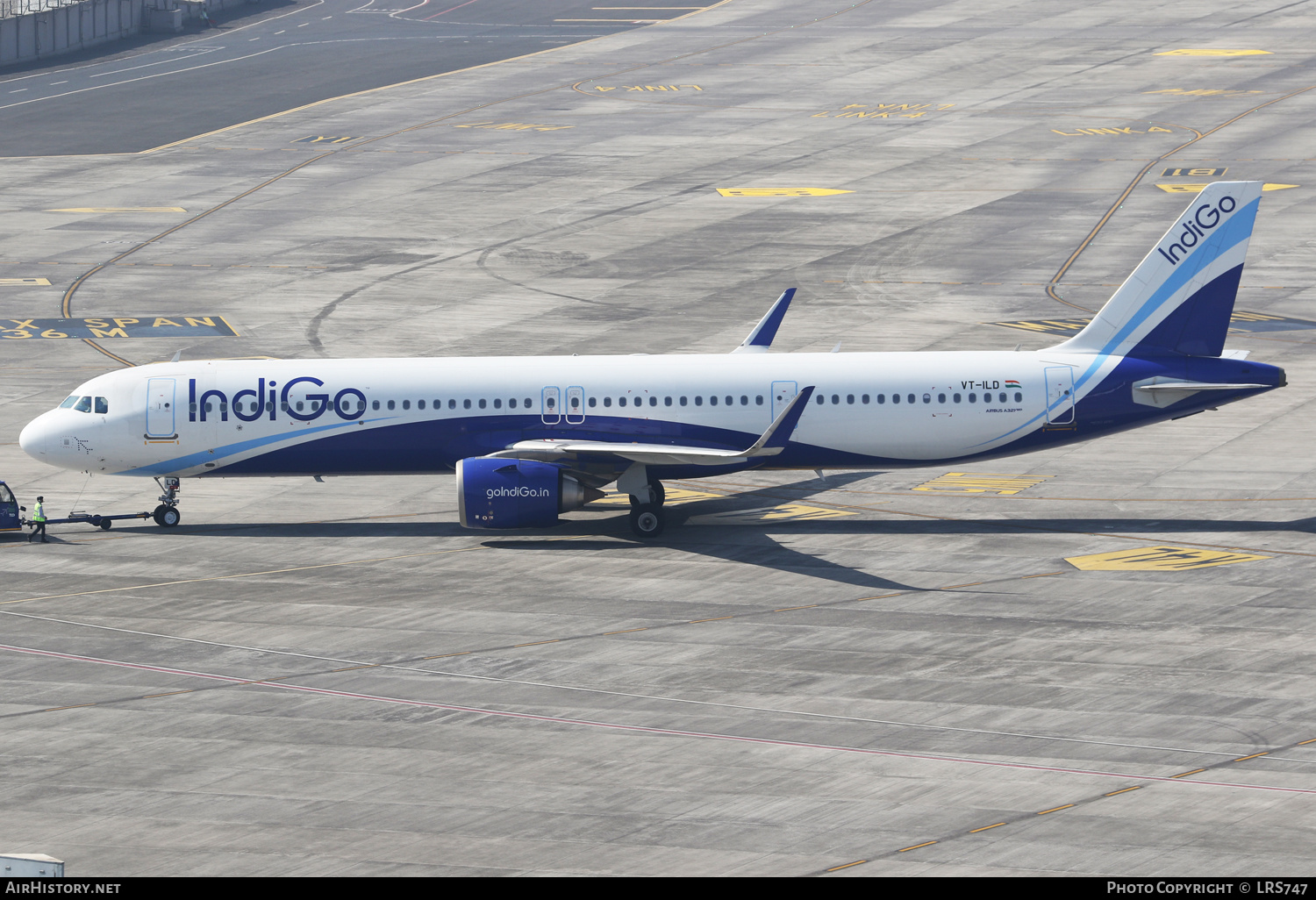 Aircraft Photo of VT-ILD | Airbus A321-252NX | IndiGo | AirHistory.net #658302