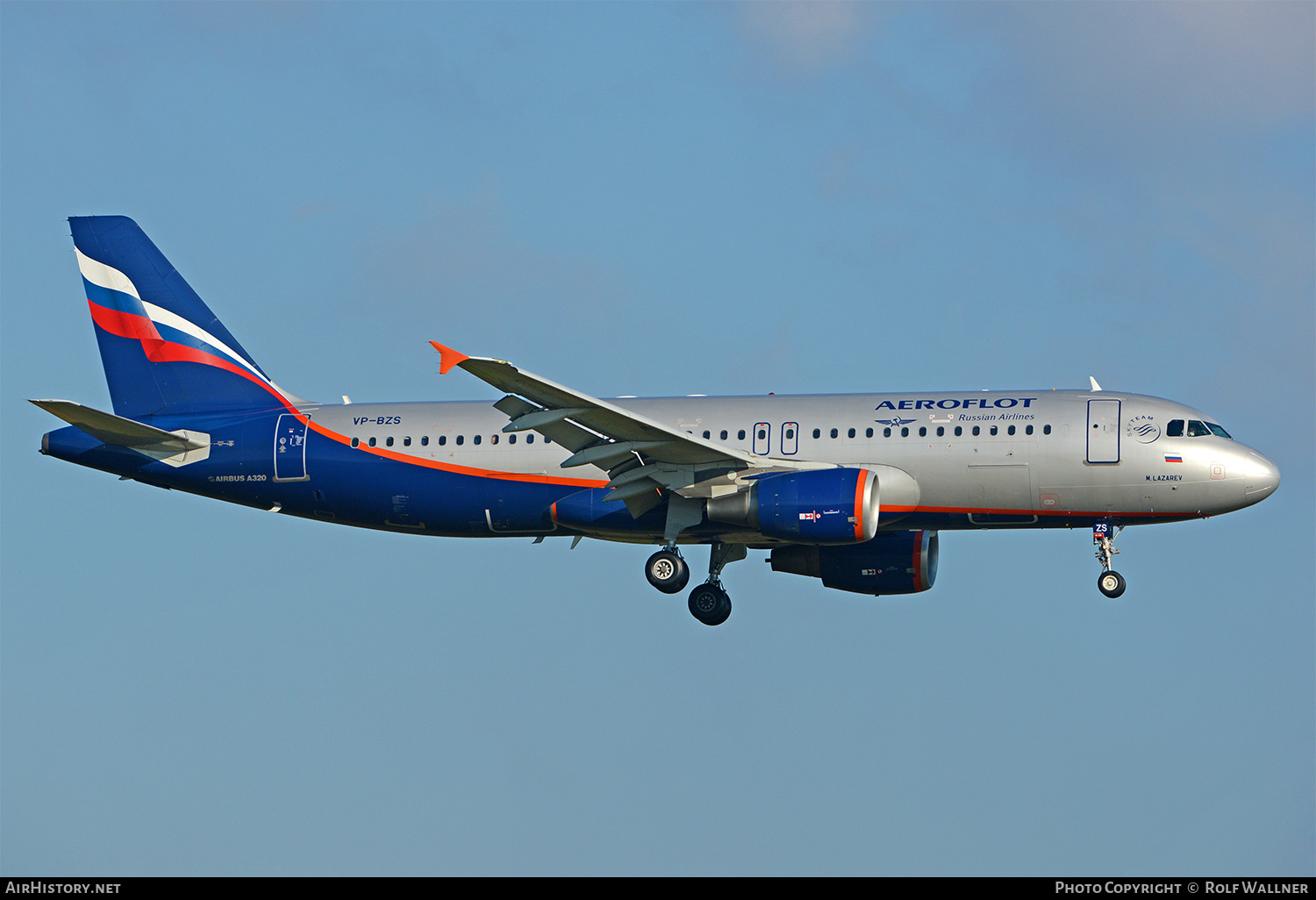 Aircraft Photo of VP-BZS | Airbus A320-214 | Aeroflot - Russian Airlines | AirHistory.net #658303