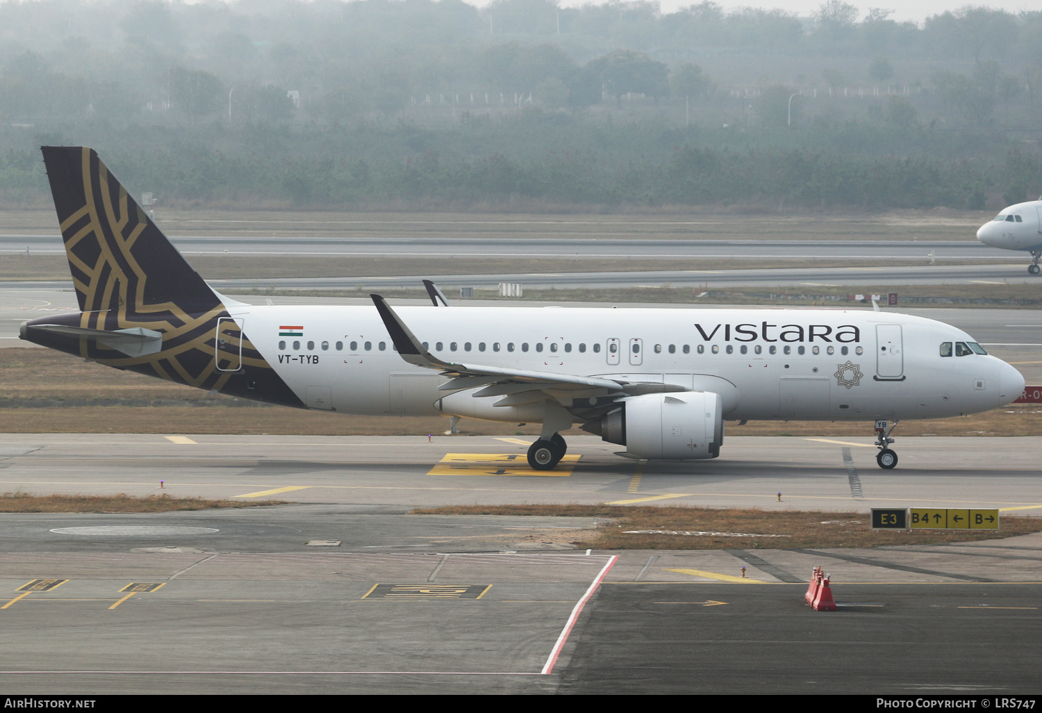 Aircraft Photo of VT-TYB | Airbus A320-251N | Vistara | AirHistory.net #658308