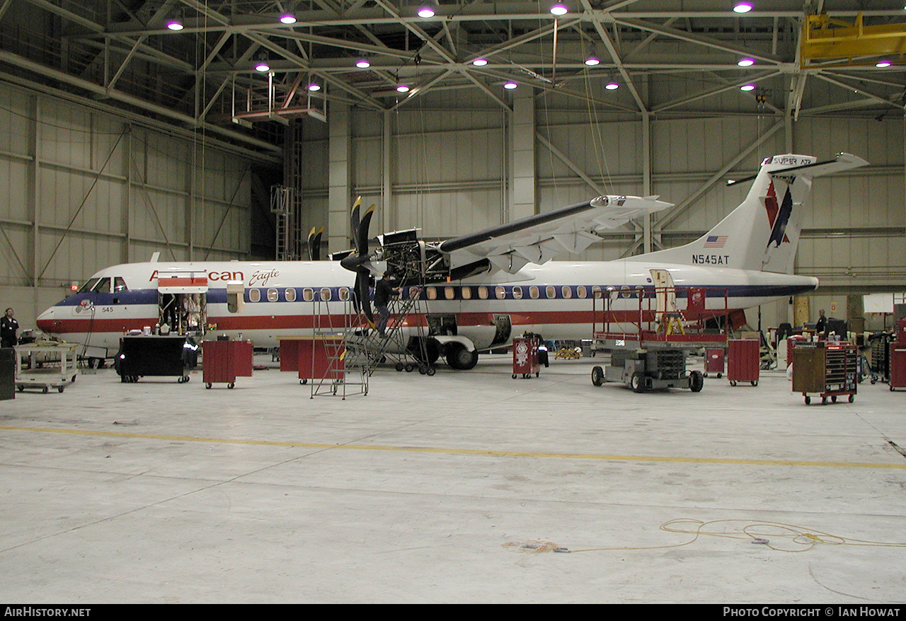 Aircraft Photo of N545AT | ATR ATR-72-500 (ATR-72-212A) | American Eagle | AirHistory.net #658314