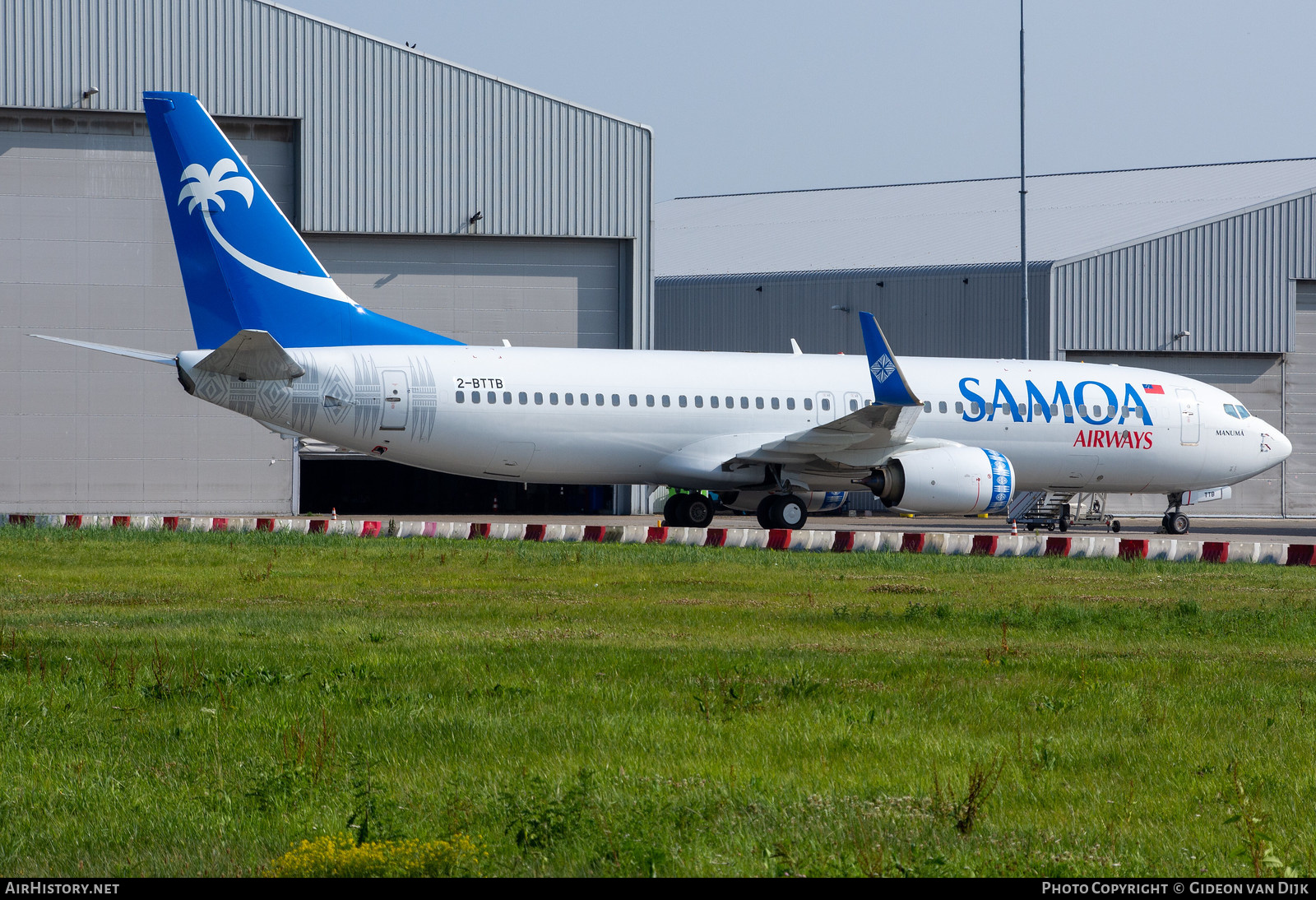 Aircraft Photo of 2-BTTB | Boeing 737-85R | Samoa Airways | AirHistory.net #658315