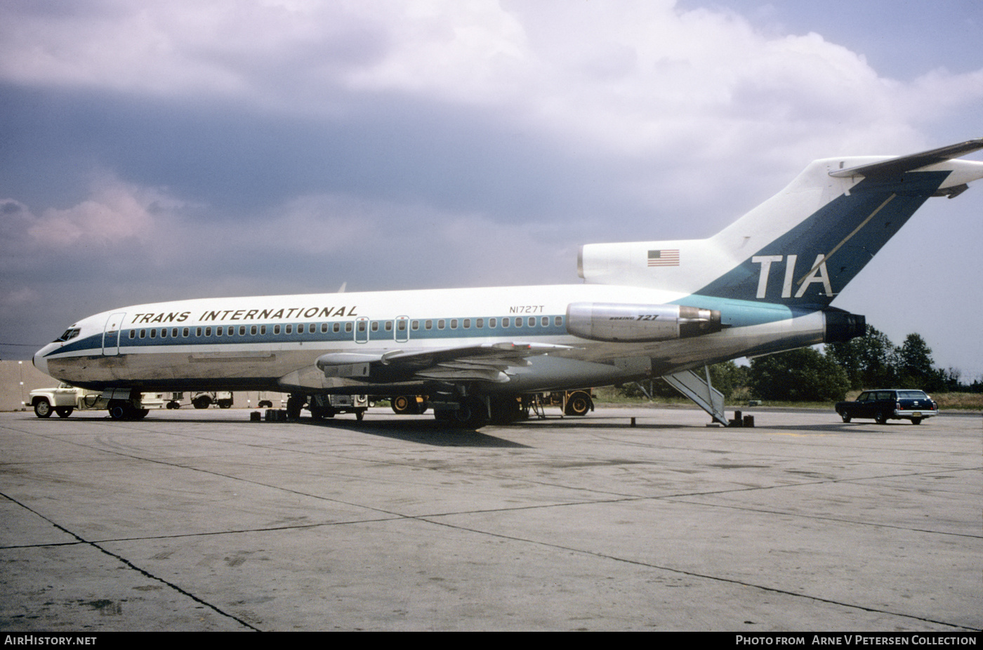 Aircraft Photo of N1727T | Boeing 727-171C | Trans International Airlines - TIA | AirHistory.net #658325