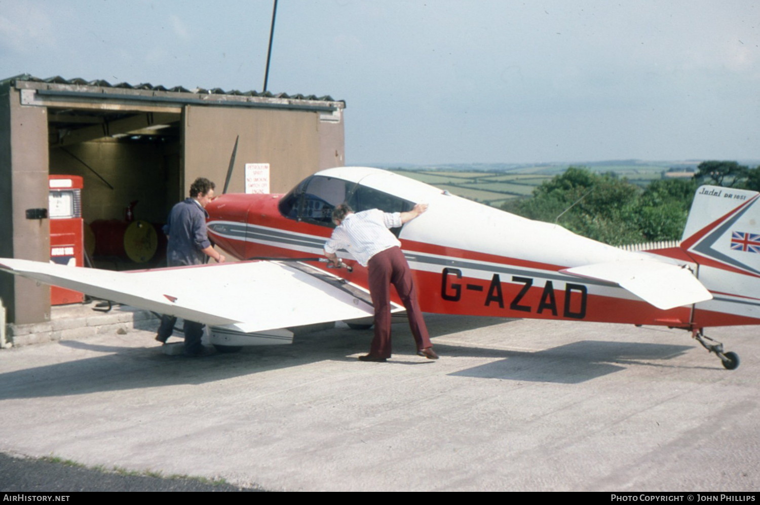 Aircraft Photo of G-AZAD | CEA DR-1051 Sicile | AirHistory.net #658331
