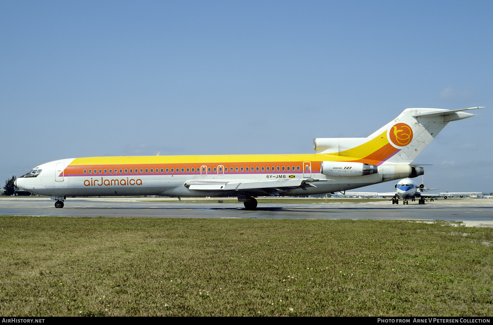Aircraft Photo of 6Y-JMB | Boeing 727-2J0/Adv | Air Jamaica | AirHistory.net #658342