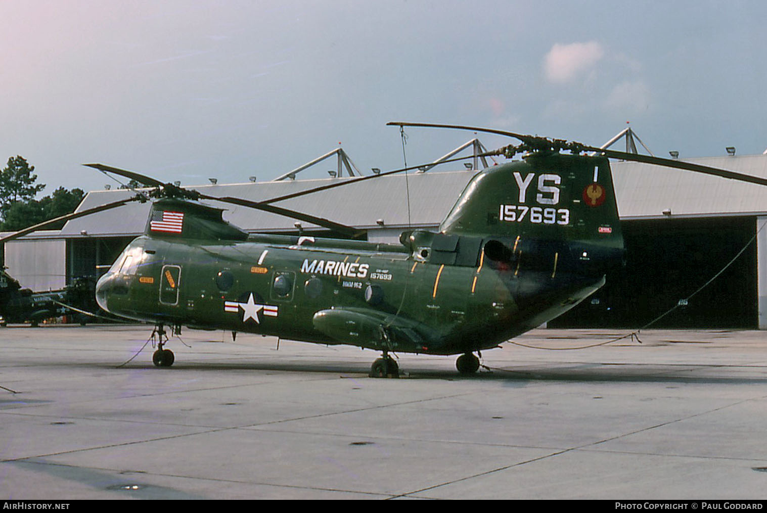 Aircraft Photo of 157693 | Boeing Vertol CH-46F Sea Knight | USA - Marines | AirHistory.net #658347