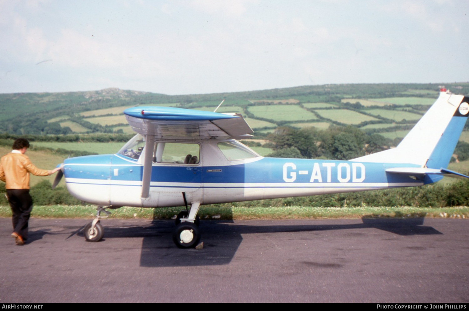 Aircraft Photo of G-ATOD | Reims F150F | AirHistory.net #658359