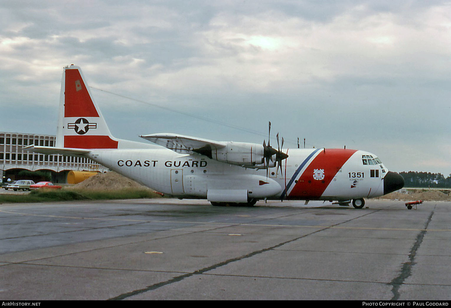 Aircraft Photo of 1351 | Lockheed HC-130B Hercules (L-282) | USA - Coast Guard | AirHistory.net #658364