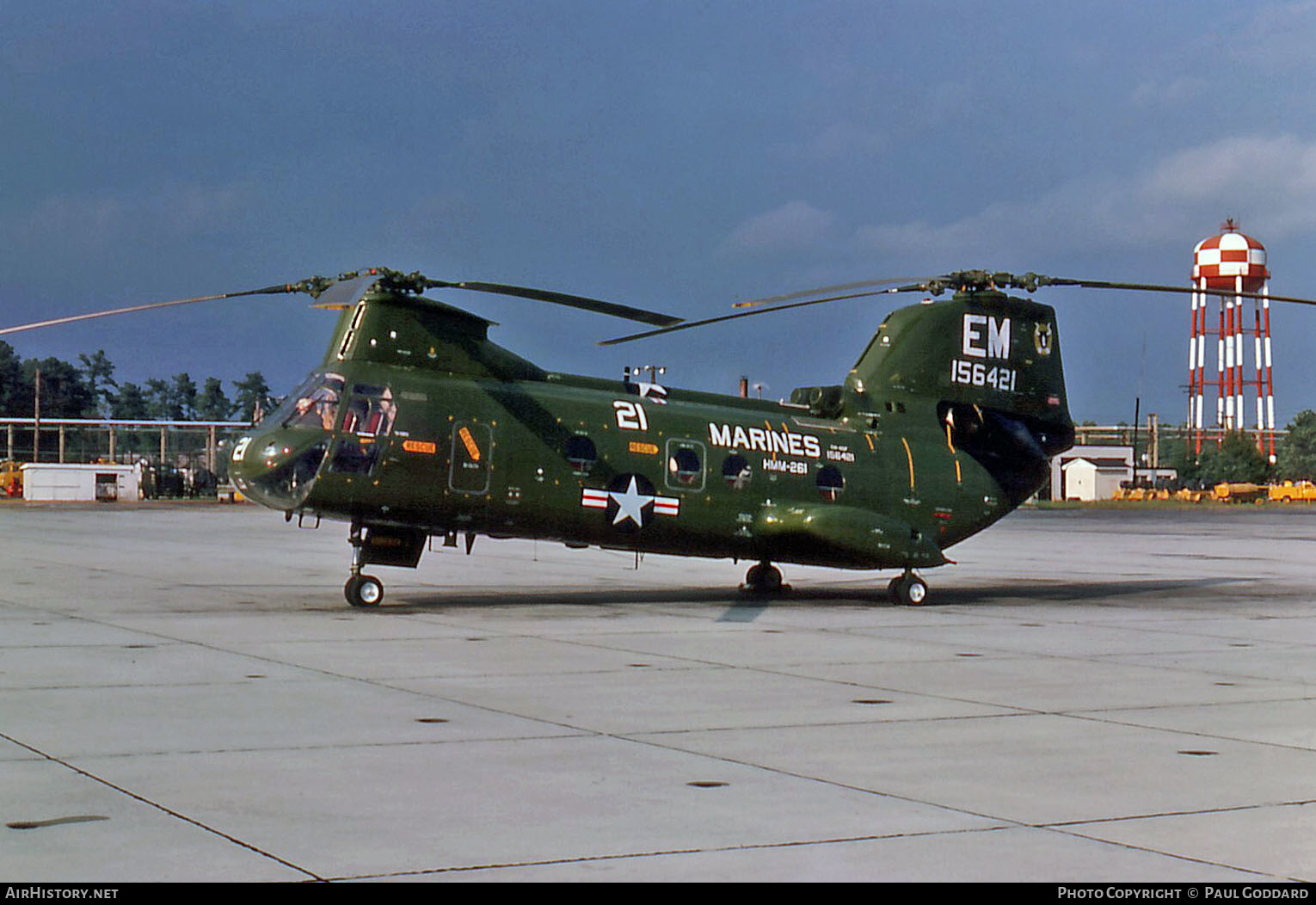 Aircraft Photo of 156421 | Boeing Vertol CH-46F Sea Knight | USA - Marines | AirHistory.net #658373