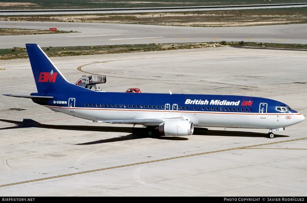 Aircraft Photo of G-OBMN | Boeing 737-46B | British Midland Airways - BMA | AirHistory.net #658376