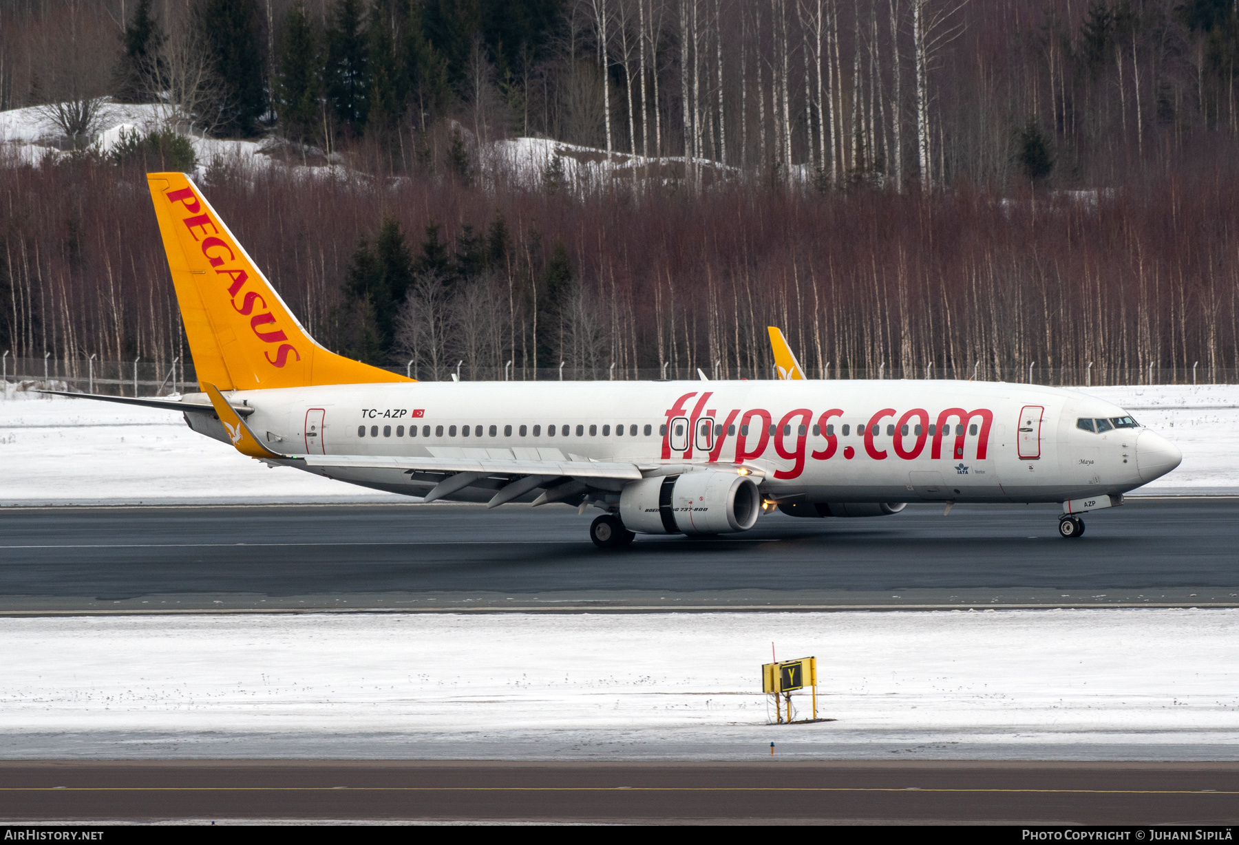 Aircraft Photo of TC-AZP | Boeing 737-82R | Pegasus Airlines | AirHistory.net #658384