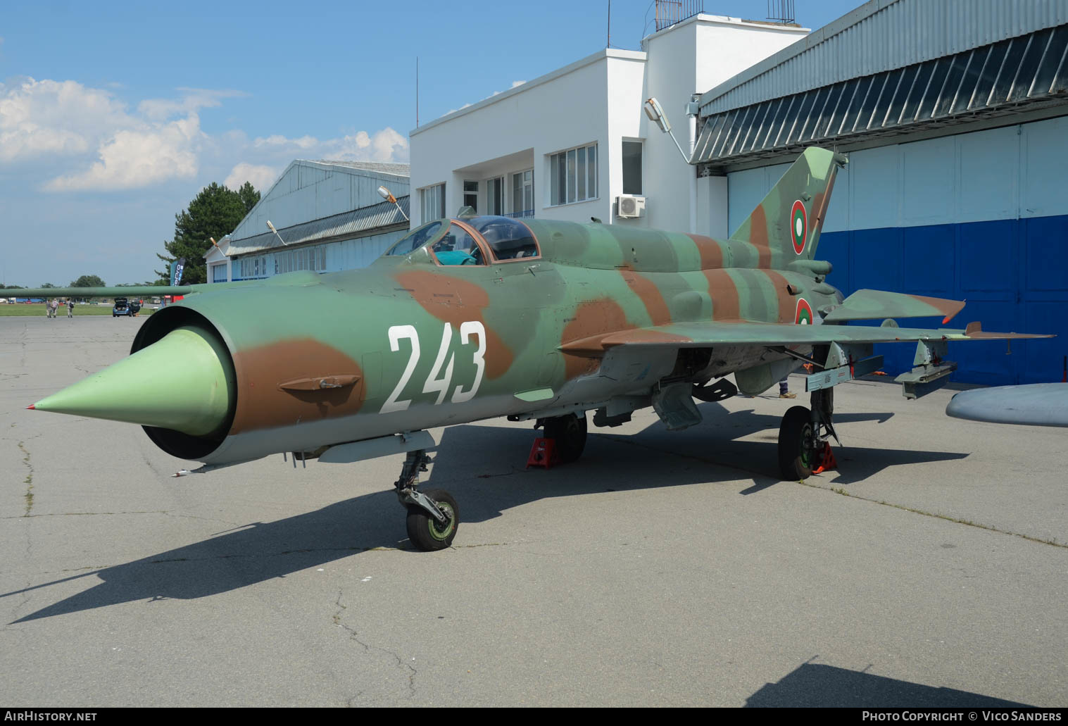 Aircraft Photo of 243 | Mikoyan-Gurevich MiG-21bis SAU | Bulgaria - Air Force | AirHistory.net #658388