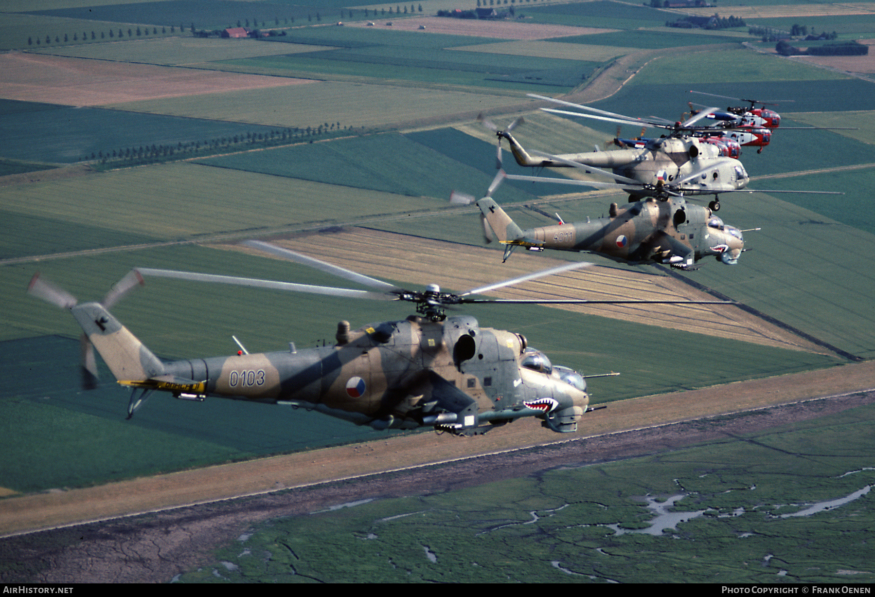 Aircraft Photo of 0103 | Mil Mi-24D | Czechia - Air Force | AirHistory.net #658399