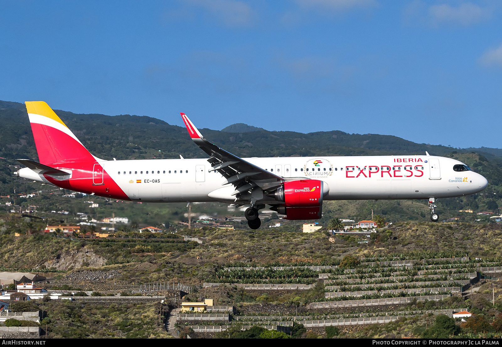 Aircraft Photo of EC-OAS | Airbus A321-251NX | Iberia Express | AirHistory.net #658422