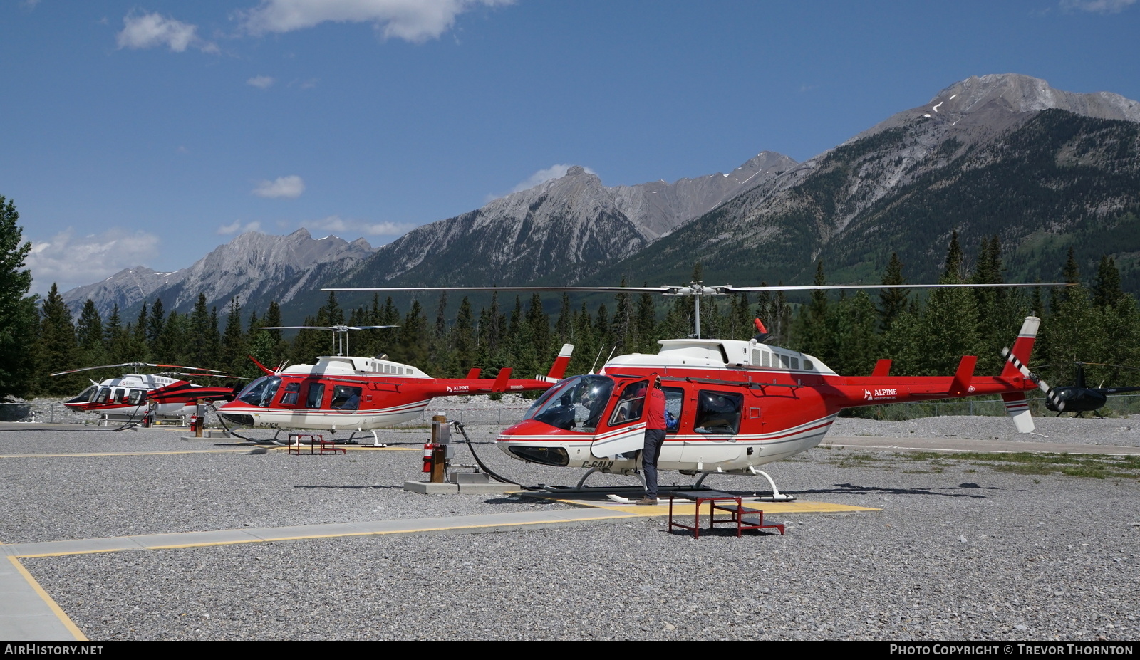 Airport photo of Canmore - Municipal Heliport (CEW9) in Alberta, Canada | AirHistory.net #658427