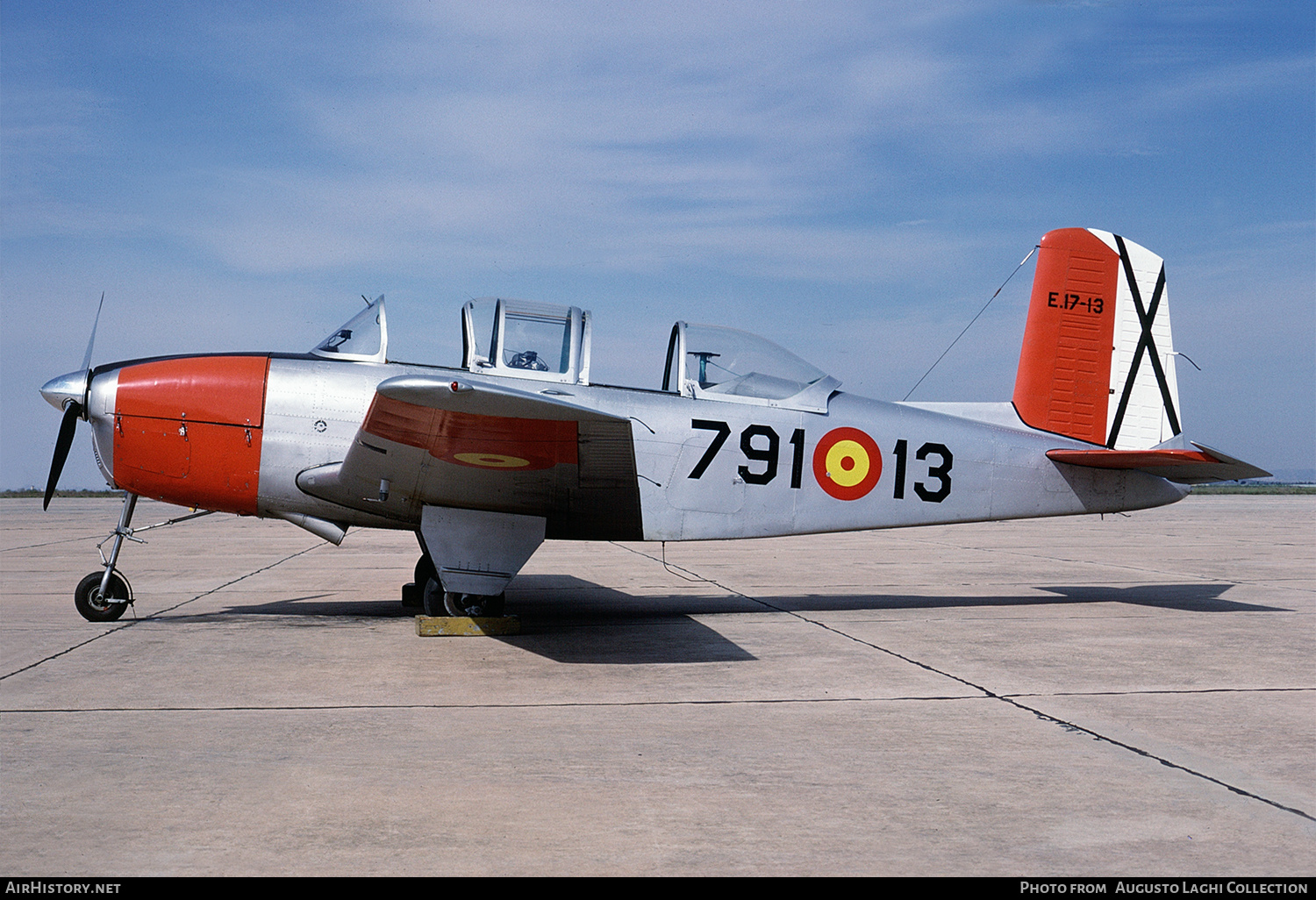 Aircraft Photo of E.17-13 | Beech T-34A Mentor (45) | Spain - Air Force | AirHistory.net #658440