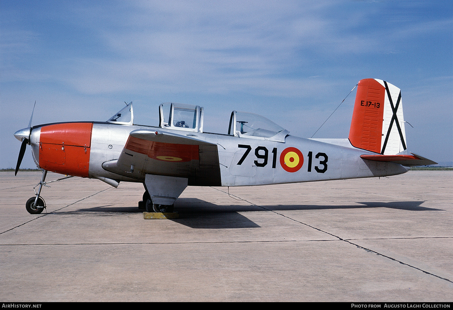 Aircraft Photo of E.17-13 | Beech T-34A Mentor | Spain - Air Force | AirHistory.net #658440
