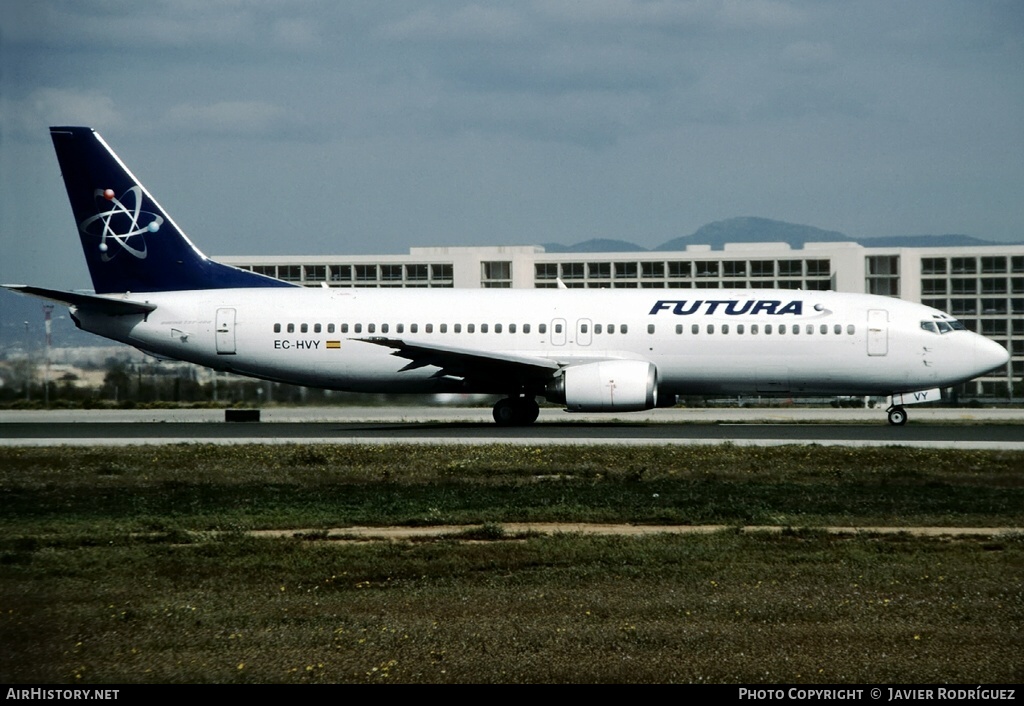 Aircraft Photo of EC-HVY | Boeing 737-4Y0 | Futura International Airways | AirHistory.net #658442