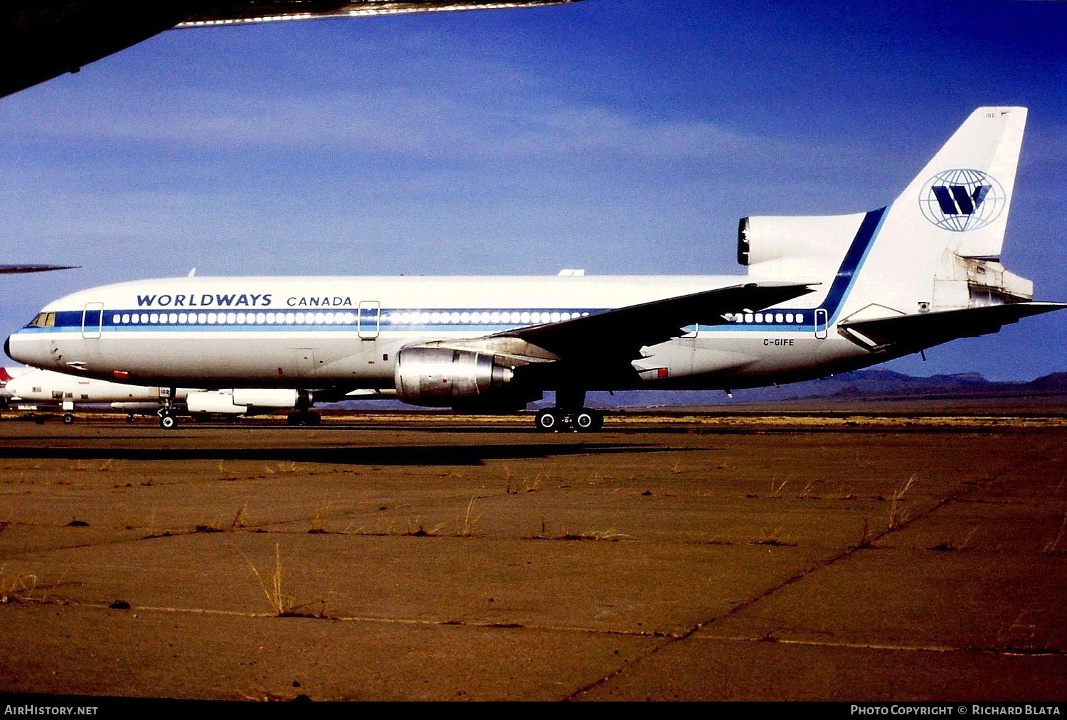 Aircraft Photo of C-GIFE | Lockheed L-1011-385-1-14 TriStar 100 | Worldways Canada | AirHistory.net #658445