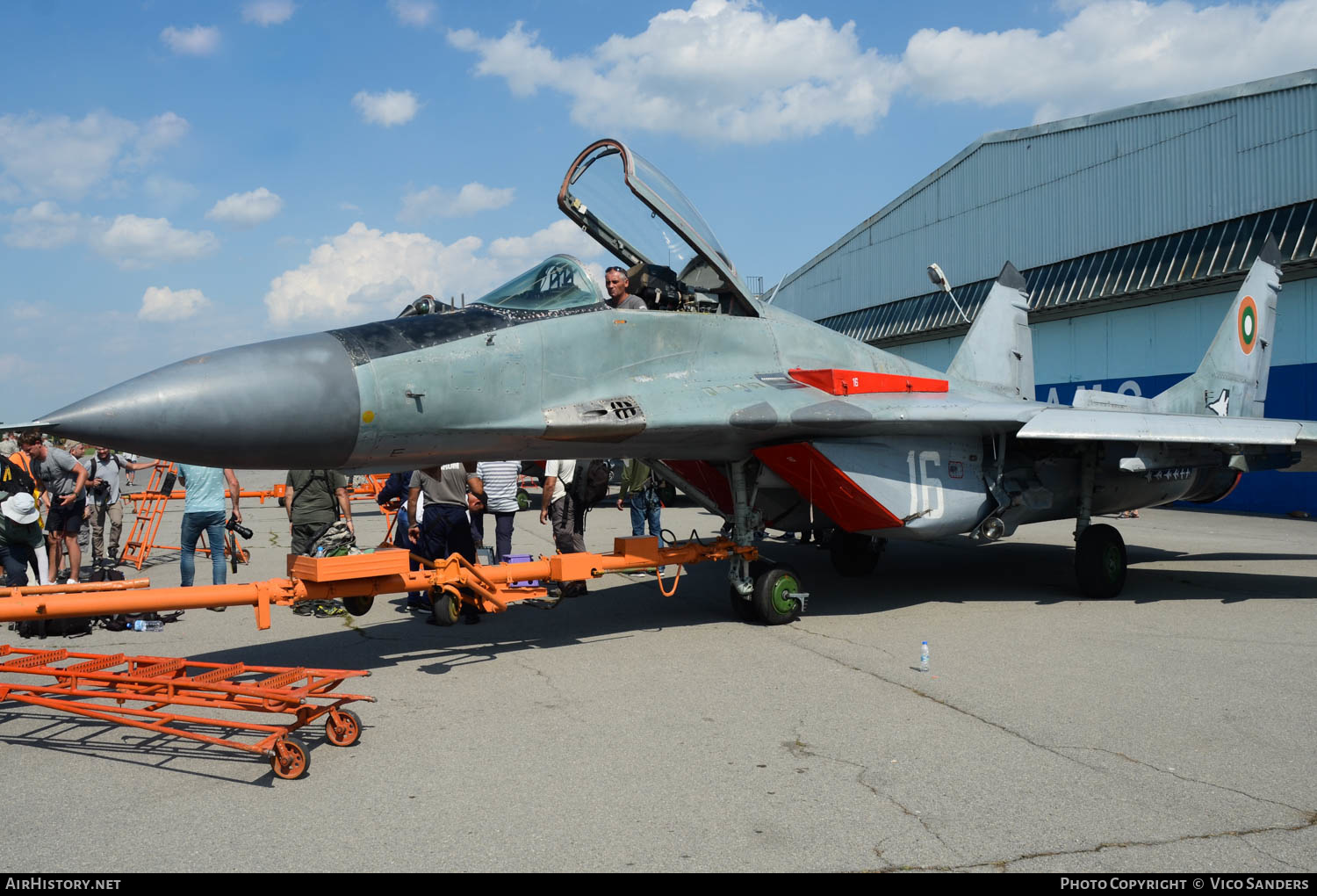Aircraft Photo of 16 | Mikoyan-Gurevich MiG-29A (9-12A) | Bulgaria - Air Force | AirHistory.net #658454