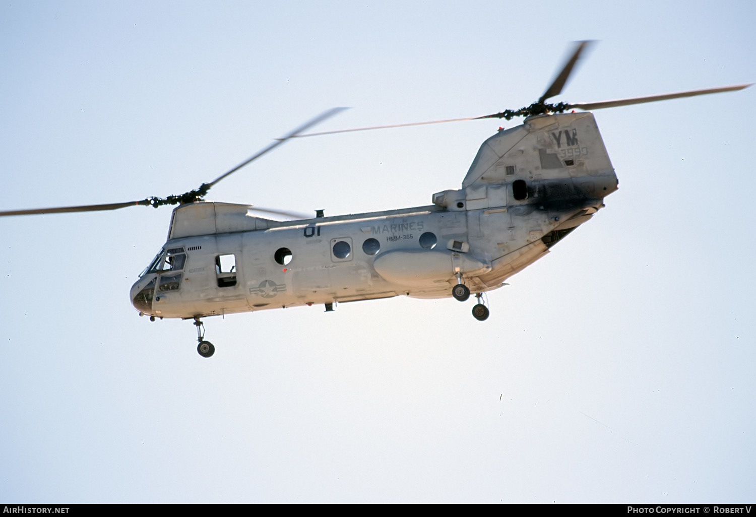 Aircraft Photo of 153990 / 3990 | Boeing Vertol CH-46E Sea Knight | USA - Marines | AirHistory.net #658473
