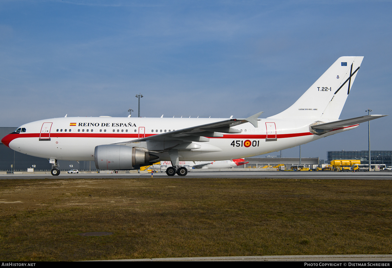 Aircraft Photo of T.22-1 | Airbus A310-304 | Spain - Air Force | AirHistory.net #658482