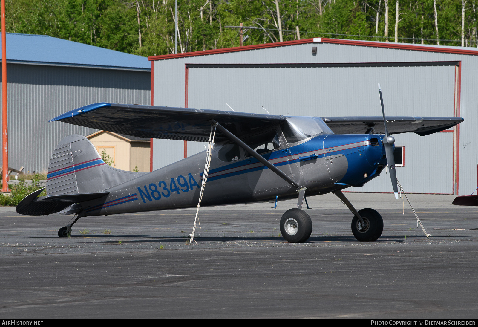 Aircraft Photo of N8349A | Cessna 170B | AirHistory.net #658501