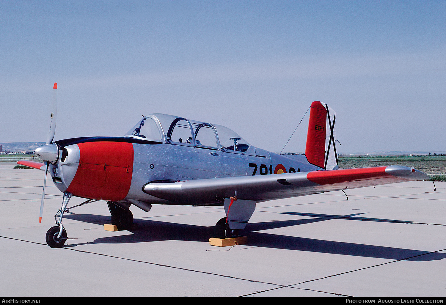 Aircraft Photo of E.17-1 | Beech T-34A Mentor | Spain - Air Force | AirHistory.net #658511