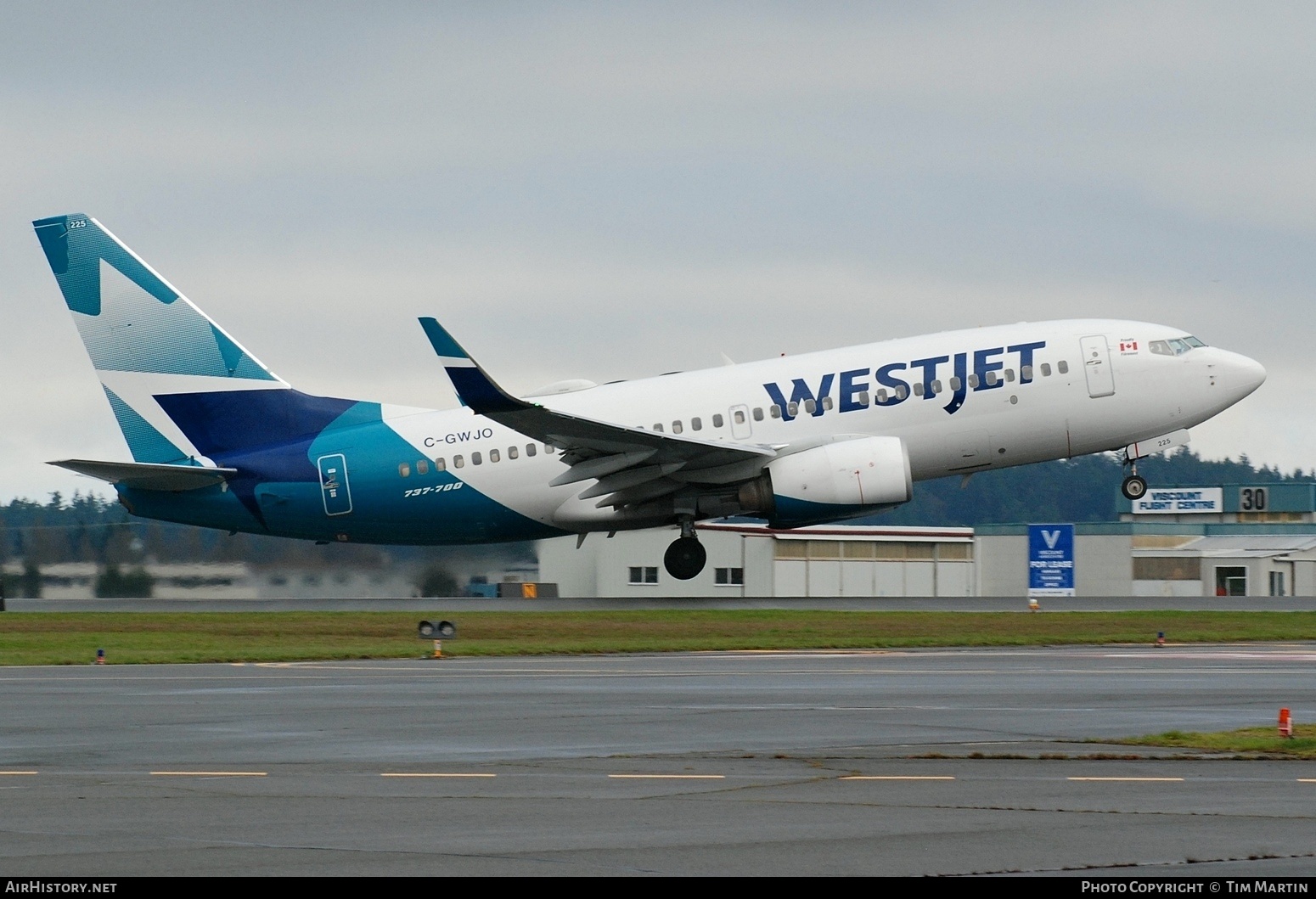 Aircraft Photo of C-GWJO | Boeing 737-7CT | WestJet | AirHistory.net #658540