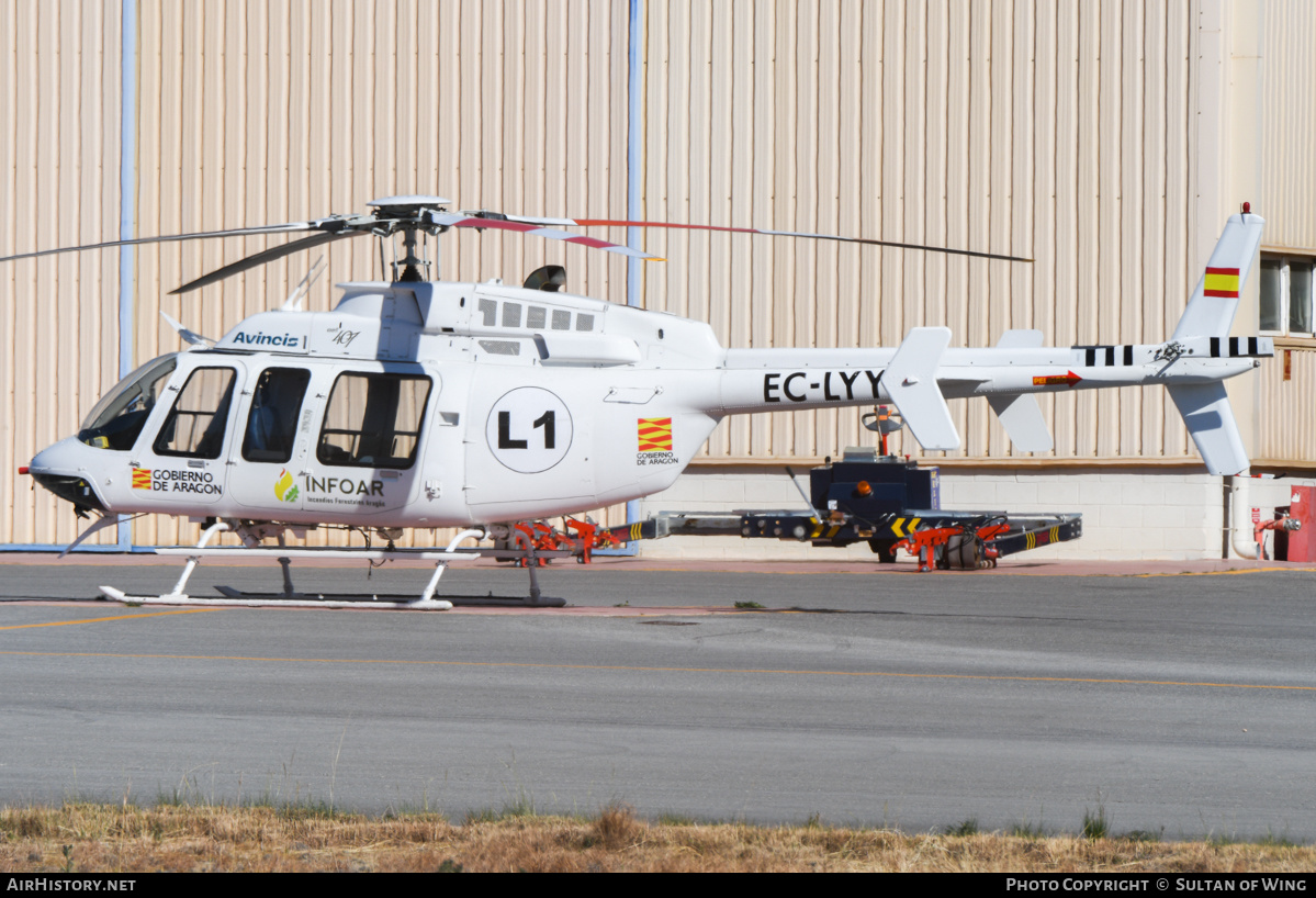 Aircraft Photo of EC-LYY | Bell 407 | Gobierno de Aragón | AirHistory.net #658544