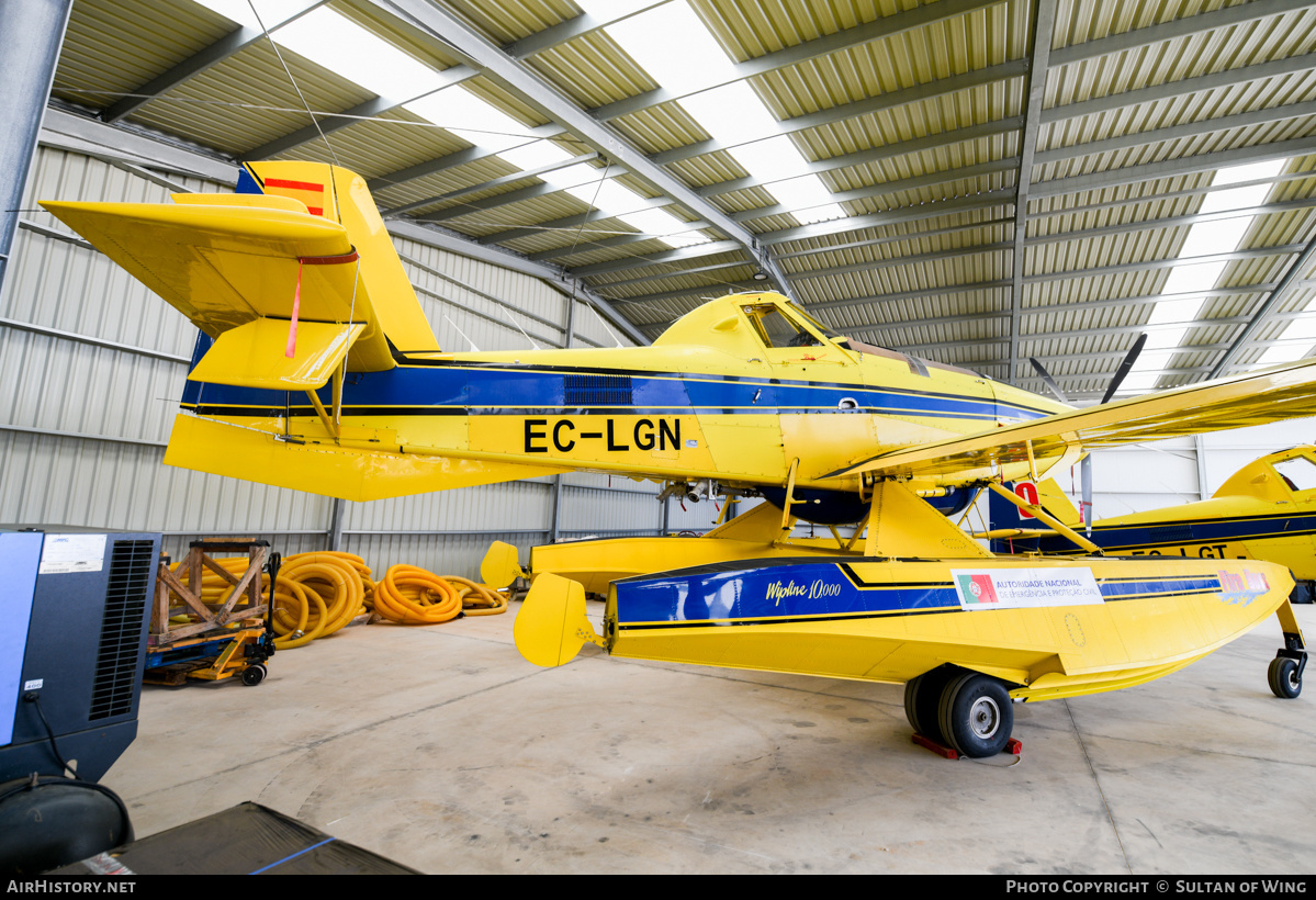 Aircraft Photo of EC-LGN | Air Tractor AT-802F Fire Boss (AT-802A) | Autoridade Nacional de Emergência e Proteção Civil | AirHistory.net #658545