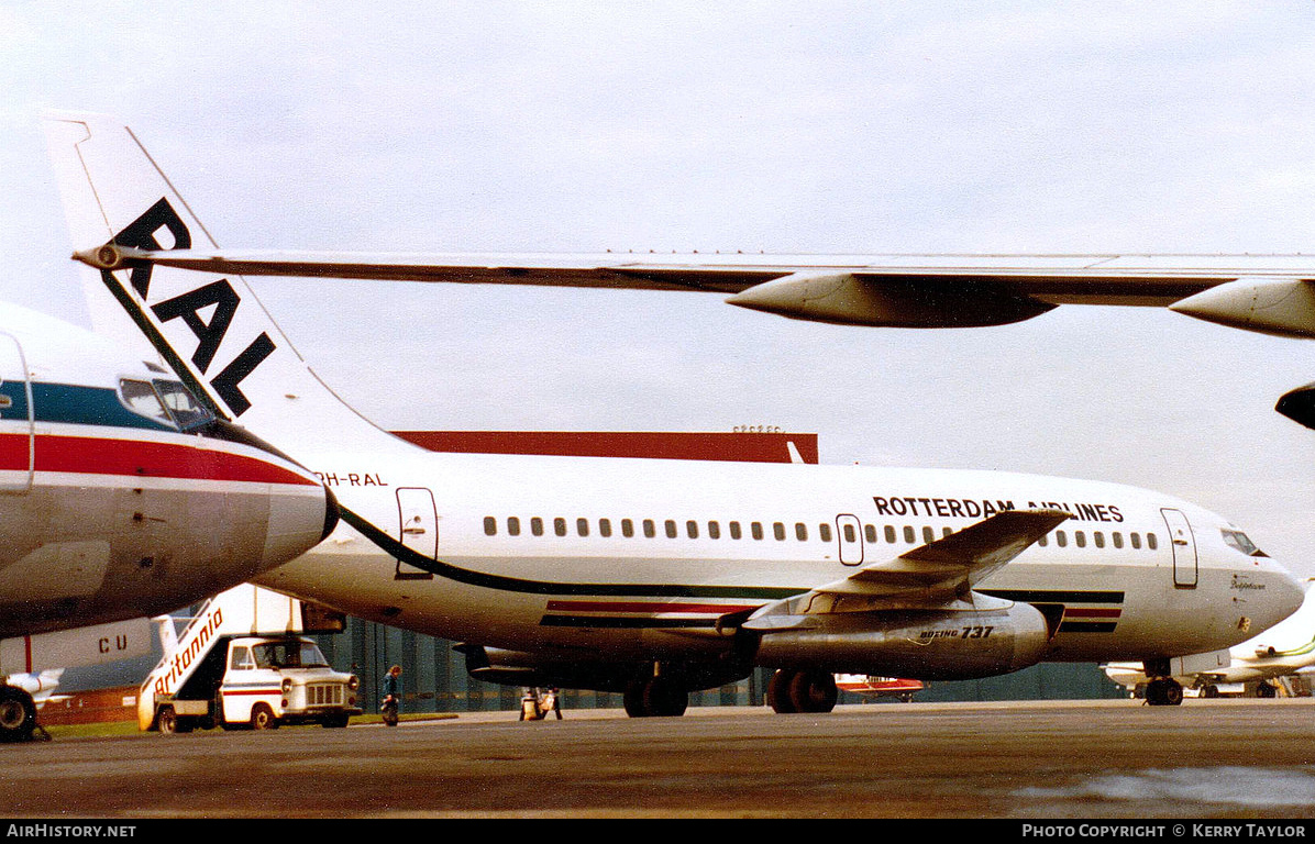 Aircraft Photo of PH-RAL | Boeing 737-2M8/Adv | Rotterdam Airlines - RAL | AirHistory.net #658548
