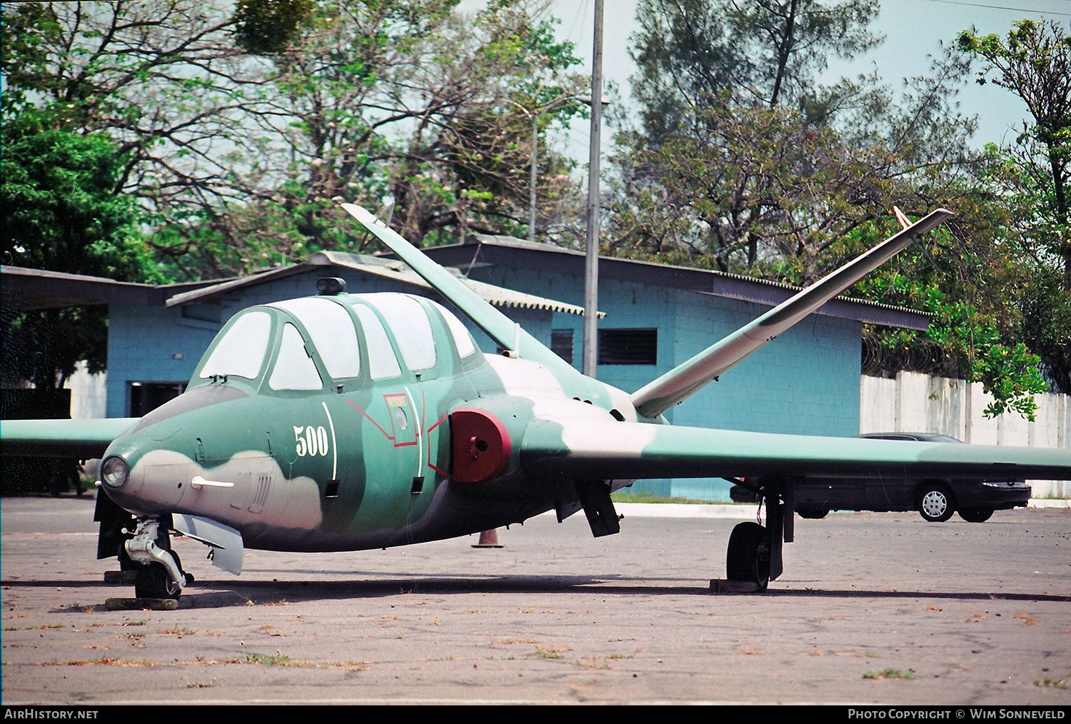 Aircraft Photo of 500 | Fouga CM-170 Magister | El Salvador - Air Force | AirHistory.net #658560